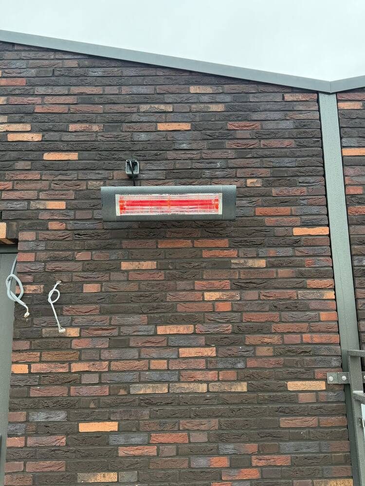 Terrasheater met schakelaar – PK Elektro